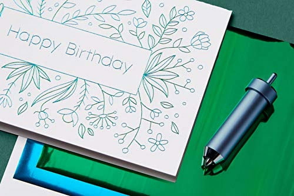 Cricut Foil Transfer Kit, 3 Tips-fine, Medium & Bold, Explore Maker Machines