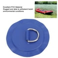thumbnail image 3 of Sturdy PVC D Ring Patch with Bungee Cord Attachment, Versatile Stainless Steel Attachment Point for Kayak, Inflatable Boat, Board, 3 of 7