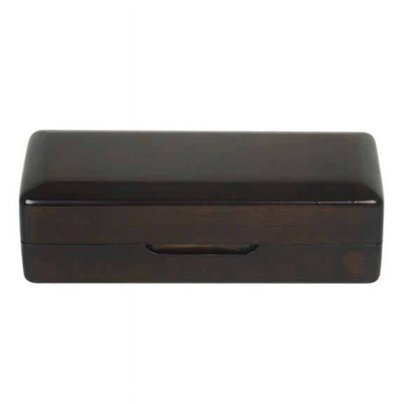 Wood Saxophone Mouthpiece Storage Box Sax Anti-Pressure Portable Instrument Mouthpiece Protective Solid Wood Box