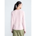 thumbnail image 4 of Free Assembly Women's and Women's Plus Cashmere Sweater with Long Sleeves, Sizes XS-4X, 4 of 6