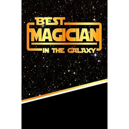 The Best Magician in the Galaxy : Isometric Dot Paper Notebook Book 120 Pages