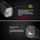 thumbnail image 4 of 1200 Lumens Bike Light for Night Riding, USB-C Rechargeable Bike Headlight, Aluminium Alloy Waterproof Bike Front Light,LED Bike Light, 4 of 5