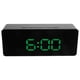 thumbnail image 3 of Reloj despertador digital con pantalla grande, reloj de sobremesa eléctrico para dormitorio, reloj despertador digital LED, 3 of 7