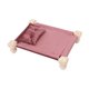 thumbnail image 4 of Accesorios para fotografía de recién nacidos, cama de madera, accesorios para posar en estudio fotográfico, mini cama de madera rojo, 4 of 9
