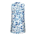 thumbnail image 4 of Smsaxvxz Womens Tank Tops Summer Fashion Floral Printed Crew Neck Sleeveless Pullover Casual Loose Blouse Tops for Women 2026, 4 of 5