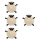 thumbnail image 3 of Posavasos con forma de cordero, posavasos de taza, tejidos a mano, ligeros y modernos, para café. Beige, 3 of 9