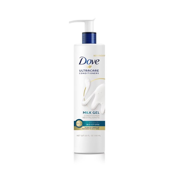 Dove UltraCare Conditioners MilkGel For Fine, Dry, Damaged Hair