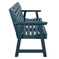 thumbnail image 3 of Highwood Weatherly 5-foot Garden Bench - 2-Person, Eco-friendly, Synthetic Wood, 3 of 8