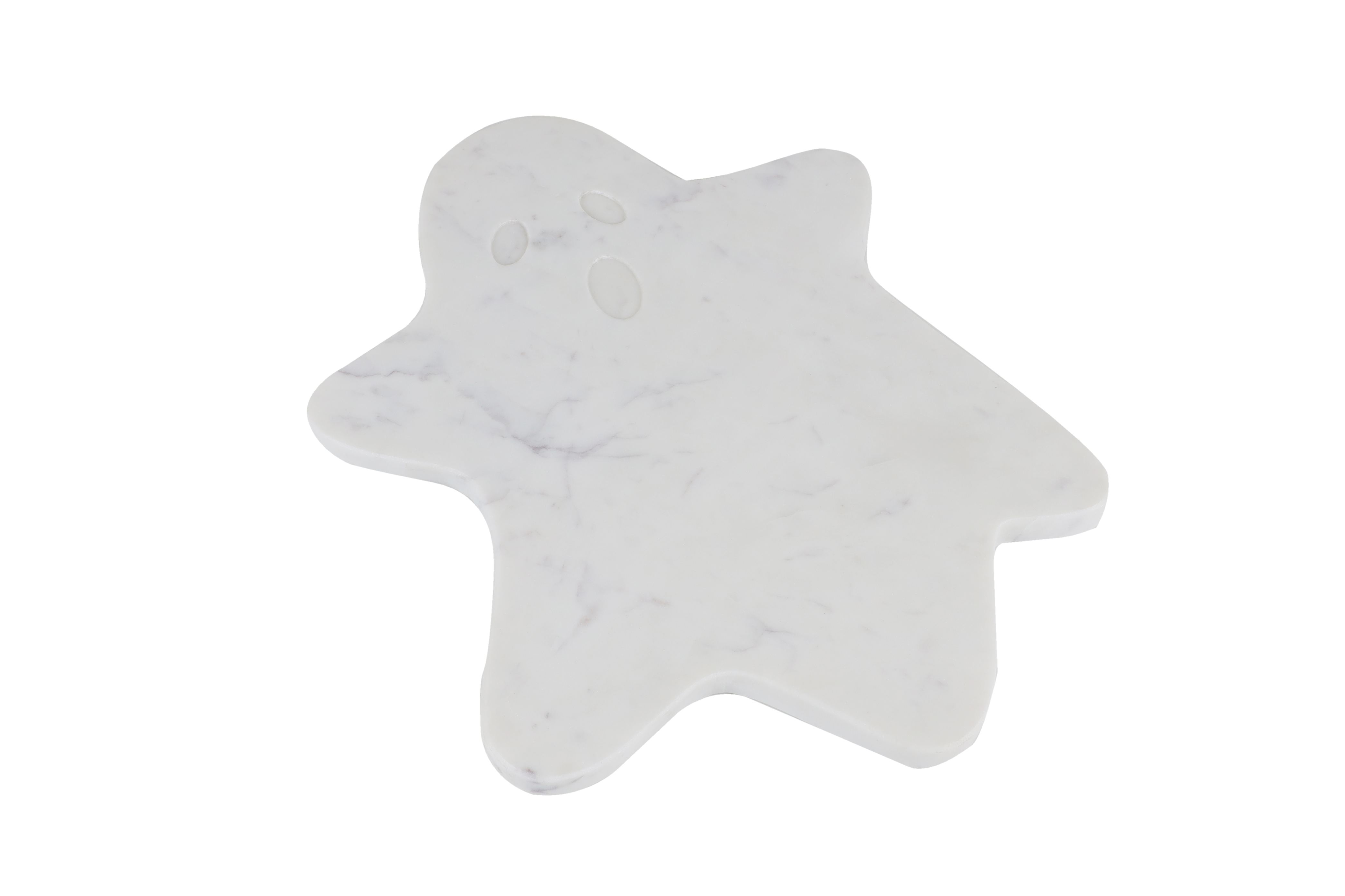 Way to Celebrate Halloween Ghost Marble Serving Board
