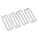 thumbnail image 1 of 4 Unids / Set de material acero Inoxidable Buceo BCD Peso Belt Keeper Holder Retainer Stopper, 1 of 9