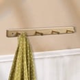 thumbnail image 3 of iDesign Wood Wall Mount Coat Rack - 4 Pegs, Natural, 3 of 3