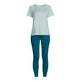 thumbnail image 6 of Athletic Works Women's Active T-Shirt and Leggings Set, 2-Piece, Sizes XS-XXXL, 6 of 6
