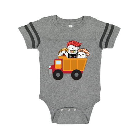 

Inktastic Sushi Lover Food Truck Gift Baby Boy or Baby Girl Bodysuit