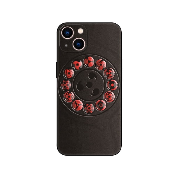 Funda Para Motorola Moto E20 E30 E40 E7 Plus Trasera De Silicona Suave Negro Tpu Gambar Mata Naruto boruto Itachi Sharingan