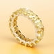 thumbnail image 5 of Impresionante anillo de moda brillante: joya llamativa con diamantes de imitación de talla brillante, ideal como regalo de cumpleaños, para fiestas y para uso diario., 5 of 6