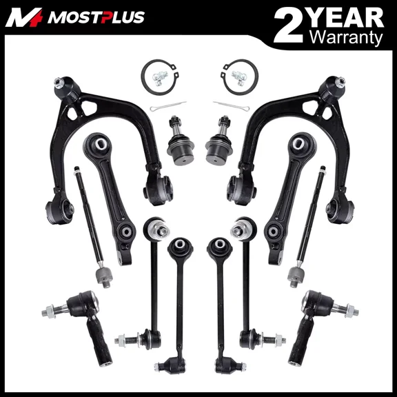 MOSTPLUS Front Control Arm Suspension for 05-10 Chrysler 300 06-10 Dodge Charge RWD/2WD
