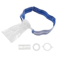 thumbnail image 4 of 100 Bolsas de Colostomía, Bolsas de Silicona para el Cuidado del Estoma de Ileostomía de Ostomía, Dise?o de Doble Fijación con Adhesivo Hidrocoloide Y Cinta Agradable para la Piel, sin Fugas, 4 of 5