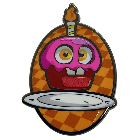 Five Nights at Freddy's Cupcake Metal Pin (No Packaging)