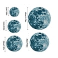 thumbnail image 3 of jiacuix 3D Large Fluorescent Removable Dark Wall In The Moon 20cm Sticker Glow Sticker Wall Stickers, 3 of 8