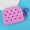 purple, variant on Cute Durable Zipper Mini Holes Silicone Money Bag Change Pouch Coin Purse Card Holder PURPLE
