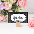 thumbnail image 3 of Koyal Wholesale Art Deco Place Cards for Wedding Party Tables, Seating Name Place Cards for Holders, 60 Pack, 3 of 5