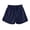 Navy, variant on CPNG Girls Fashion Shorts Summer Thin Solid Color Loose Casual Shorts Elastic High Waist Drawstring Shorts(Navy,11-12 Years)