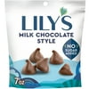Lily's Milk Chocolate No Sugar Added, Gluten Free Baking Chips, 7 oz