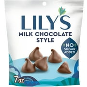 Lily's Milk Chocolate No Sugar Added, Gluten Free Baking Chips, 7 oz