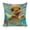 Little yellow duck in the water 1, variant on Ocean Moon Fluorescent sandy beach Linen toss pillowcase Decoration pillowcase Gift preferred 24x24" Cushion cover 4 set Sofa pillowcase Sofa bedroom living room car