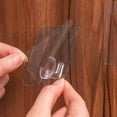 thumbnail image 2 of Waterproof Transparent Hanger Strong Non-marking Transparent Hook Opp Bagged Hooks Suction Cup Hook Bathroom Kitchen, 2 of 7