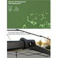 thumbnail image 4 of 10x10 Ft Pop Up Canopy Tent Outdoor Canopy One-Person Set Up Heavy Duty Commercial Instant Tent Shelter, 3-Sidewall+Green, 4 of 7