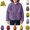Purple, variant on YOUYEDIAN Boys Knit Jacket Fall Winter Warm Long Sleeve Zip up Hoodie Fashion Casual Hooded Coat