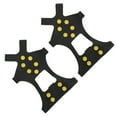 thumbnail image 2 of 10 Studs Crampons Winter Climbing Shoes Cover, Practical Non-slip Shoe Cover Durable 10-tooth For Men For Mountaineering Skiing For Women For Ice Fishing, 2 of 8