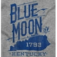 thumbnail image 2 of Kentucky Moon Retro State Shape Zip Up Hoodie Men's Women's Brisco Brands S, 2 of 6