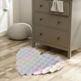 thumbnail image 4 of PEONAVET Bedroom Rug Bubble Pile Cream Style Living Room Heart Rug Single Sofa Coffee Table Rug Cloakroom Makeup Cushion Rugs, 4 of 5
