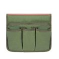 thumbnail image 2 of Sofá reclinable reposabrazos bolsa organizador lona para camping (verde militar), 2 of 5