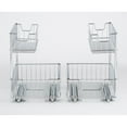 thumbnail image 3 of Trinity Sliding Cabinet Organizer, Silver, 3 of 5