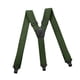 thumbnail image 3 of tirantes para hombre,Tirantes para pantalones de mujer y hombre de alta resistencia,Tirantes ajustables con correas elásticas en forma de Y,Trabillas para cinturón para mujer,para verde, 3 of 8
