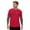 Red, variant on JOHN Fitted Sleeve T-shirt (Black, XS)