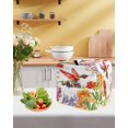 thumbnail image 5 of Spring Floral Stand Mixer Dust Cover with Storage Pocket & Handles, Pastoral Summer Botanical Flowers Birds Fits All Tilt Head & Bowl Lift Kitchen Appliance Cover Organizer Bag Accessories, 6-8 Quart, 5 of 6
