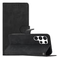thumbnail image 3 of Allytechgroup Wallet Phone Case for Samsung Galaxy S23 with Credit Card Slot, PU Leather Slim Lightweight Flip Case with Lanyard Shockproof Protective Bumper for Women Girls, Black, 3 of 10