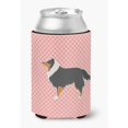 thumbnail image 1 of ""Caroline'S Treasures Sheltie/Shetland Sheepdog tablero de ajedrez rosa lata o abrazador de botellas Bb3630Cc puede abrazar multicolor"", 1 of 1