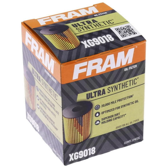 Filtre à huile XG9018 Ultra Synthetic de FRAM Protection prouvée jusqu’à 24 000 km