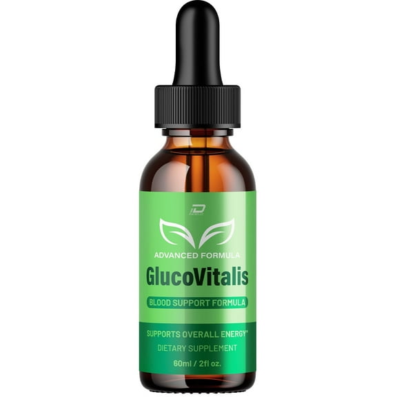 Gluco Vitalis Healthy Formula - GlucoVitalis All Natural Healthy Levels, Extra Strength, Gluco Vitalis Reviews, 1 Pack, 1 Month Supply