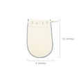 thumbnail image 4 of Organic Cotton Reusable Coffee Filter Bags – Spice Bags for Cooking - Mesh Bag for Cooking - Reusable Soup Bags - Washable Boiling Bags, Herb Bags - 3 Bags (10" x 8"), 4 of 6
