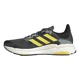thumbnail image 4 of Ad-id-as Mens 11.5 or 12 Solar Boost 4 Road Running Shoe Grey/Beam Yellow Sneaker, 4 of 6