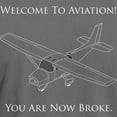 thumbnail image 3 of CafePress - Aviation Broke White Tex T Shirt - Mens Comfort Colors Shirt, 3 of 5