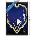 thumbnail image 3 of NFL Baltimore Ravens - Logo 14 Wall Poster, 14.725" x 22.375", Framed, 3 of 5