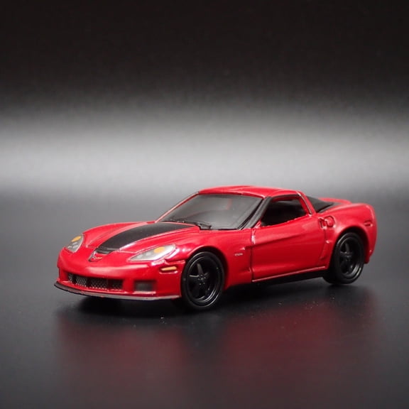 Open Box 2005-2013 CHEVY CHEVROLET CORVETTE Z06 C6 1:64 SCALE DIORAMA DIECAST MODEL CAR