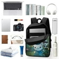 thumbnail image 3 of The Octonauts Printed Backpack 17 Inch Shoulder Backpack Lightweight High-capacity Casual Daypack Bookbag, 3 of 8